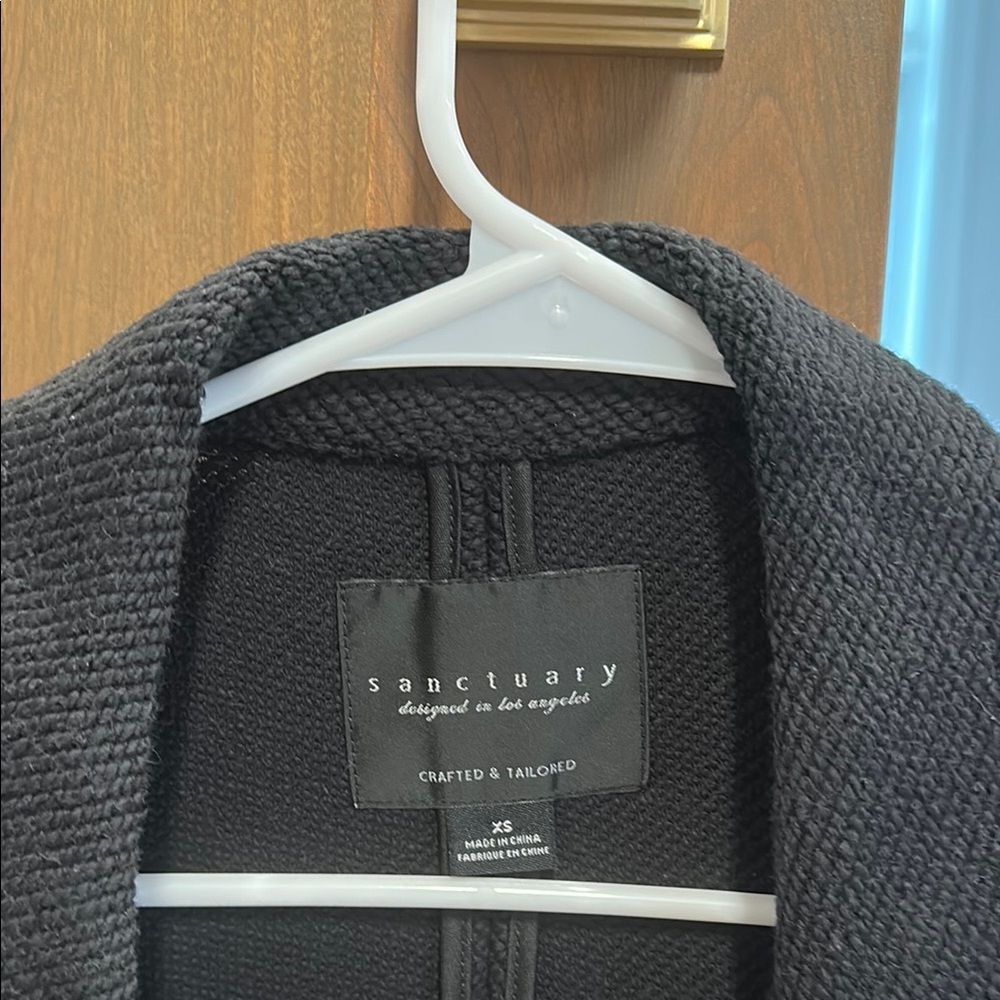 Sanctuary Black Textured Jacket XS